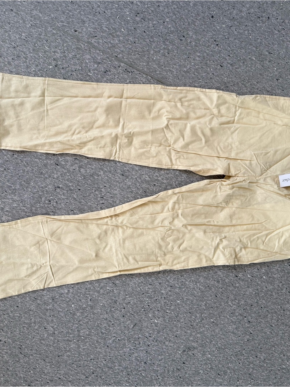 Men's Light Tan Chinos - Classic Straight Fit